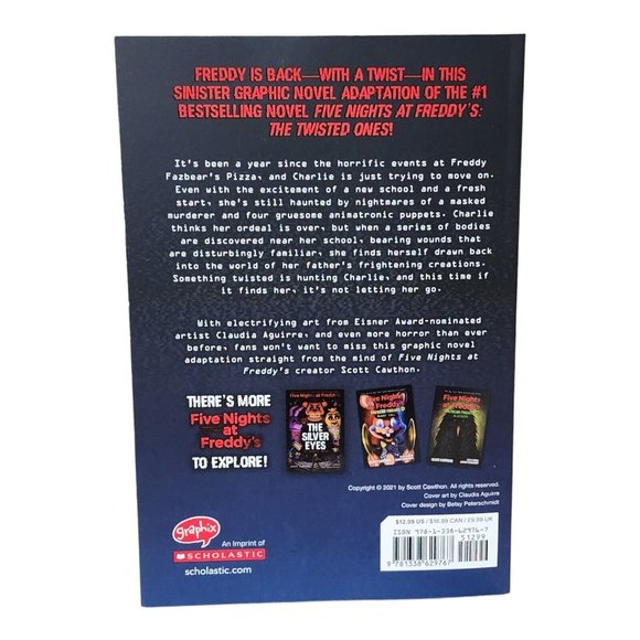 The Twisted Ones: Five Nights at Freddy's Graphic Novel 2021 - Picture 2 of 5